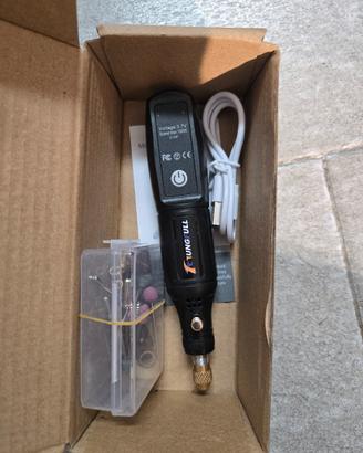 Mini fresa trapano rotante ricaricabile USB 