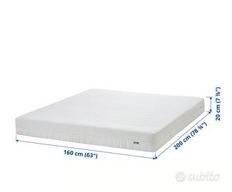 Materasso IKEA ÅKREHAMN 160x200 cm – rigido in