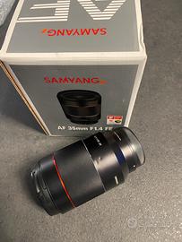 Samyang 35 mm - f 1.4 per sony E-Mount