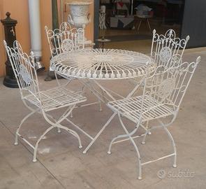 Arredo giardino in ferro