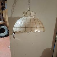 lampadario in madreperla