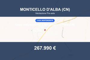 Immobile in asta di 271 m² a Monticello d'Alba