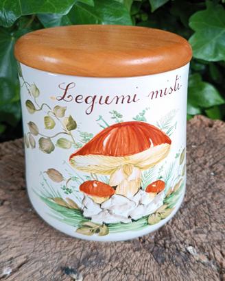 Barattoli e appoggiamestolo in ceramica