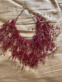 Collana bijoux vintage anni 80/90