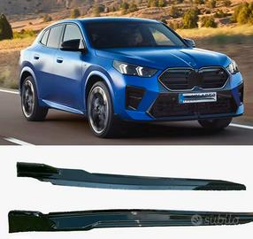 minigonne laterali BMW X2 U11 nere