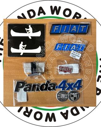 FIAT PANDA 4X4 SISLEY KIT ACCESSORI NUOVI