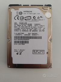 Hard Disk Interno Hitachi 250GB 2.5"