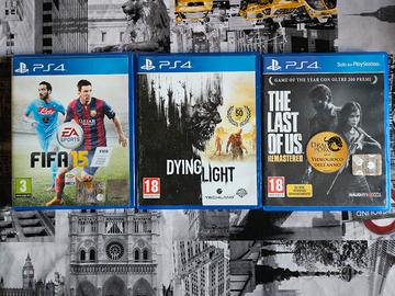 Set 3 Giochi PS4 - 30 euro