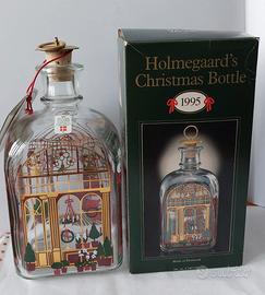 Bottiglia porta liquori Holmegaard NATALE 1995