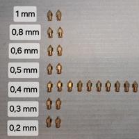 Ugelli Stampante 3D in Ottone NUOVI