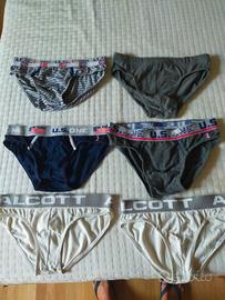 6 mutande/slip da ragazzo tg 3 M