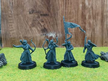 Galadhrim Elf Commanders mesbg lotr isda
