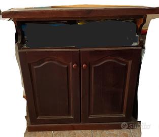 Mobile basso TV madia 90 x 90 x 40 cm