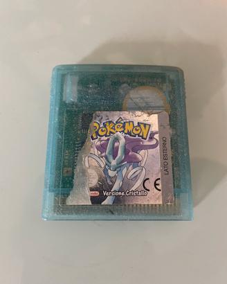 Pokemon cristallo originale con batteria nuova