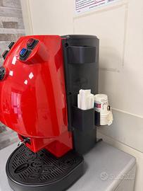 Macchina caffe Didiesse frog Rossa, co accessori
