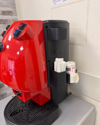 Macchina caffe Didiesse frog Rossa, co accessori