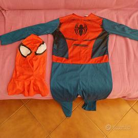 costume carnevale 5-7 anni spider man