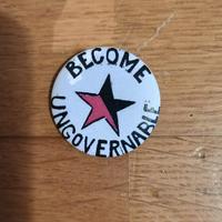 Spilla pin become ungovernable con Stella  32mm