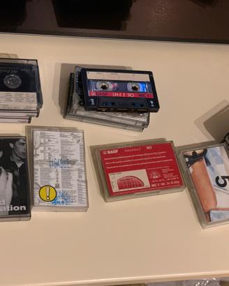 Varie audiocassette anni 90