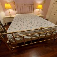Letto Lipparini ottone una piazza e mezza