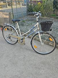 bici city bike Bianchi telaio in alluminio 