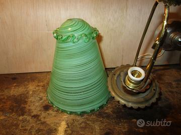 applique  vintage con vetri di Murano