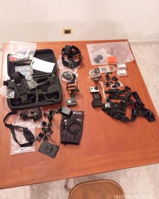 GoPro Hero 6 + Hero 3+ silver