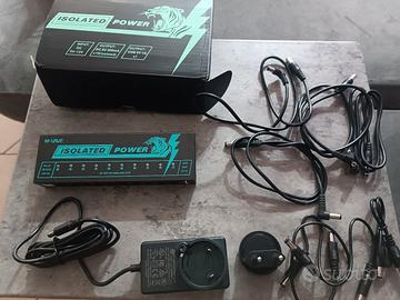 alimentatore multiplo 10 pedali e usb