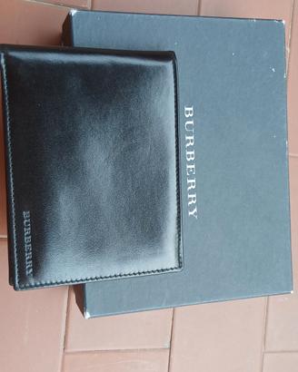 portafoglio nero uomo Burberry