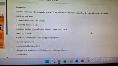 Materiale rilievo