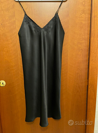 Sottoveste seta nera