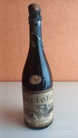 bottiglia vino Recioto con capsula antica