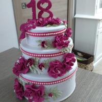 torta scenografica diciottesimo