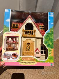 Sylvanian Families cottage + 3 set