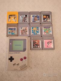 game boy classico +12 giochi 