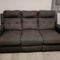 Divano recliner elettrico