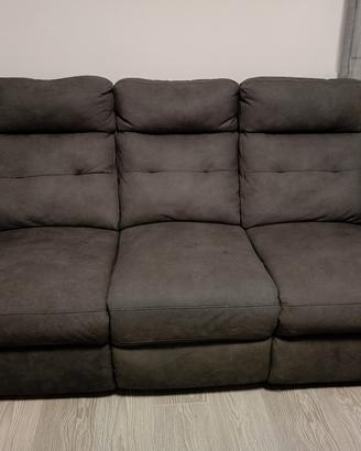 Divano recliner elettrico