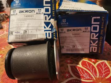 Coppia supporto corpo assiale silent block 