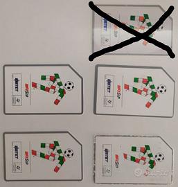 Schede telefoniche Pubbliche Figurate "ITALIA '90"