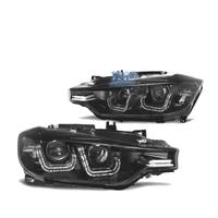 FARI BMW F30 F31 11-15 XENON LUCE DIURNA LED NERO