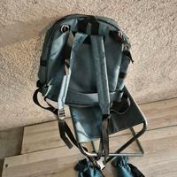 zaino+sgabello da pesca nuove 