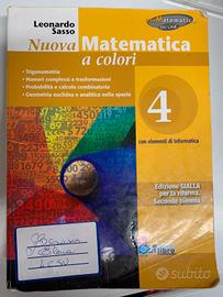 Nuova matematica a colori 4 - Edizione Gialla