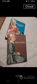 Due libri Pollyanna ed. vintage anni 60