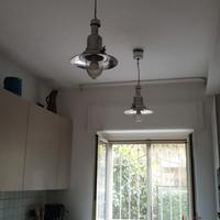 Lampadario in acciaio ikea