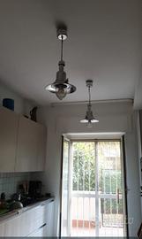 Lampadario in acciaio ikea