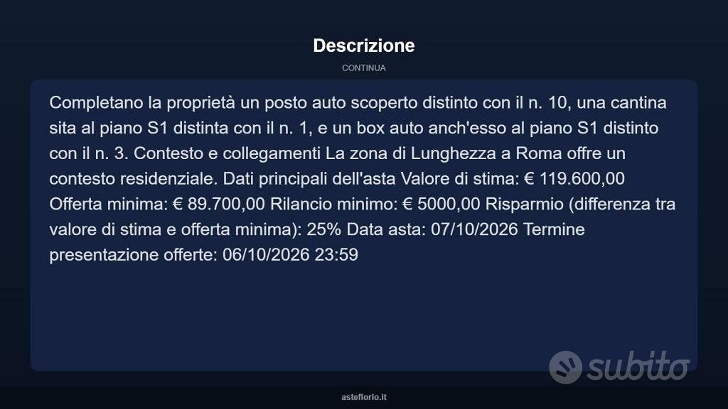 Appartamento – Roma, Lunghezza - Vista 5