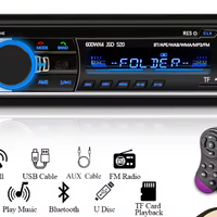 Autoradio Lettore stereo da 1 din Lettore MP3 per