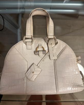 Borsa yves saint laurent coccodrillo