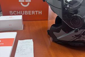 Casco modulare carbonio C5 pro globe grey + SC2