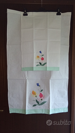 Coppia teli con applicazione